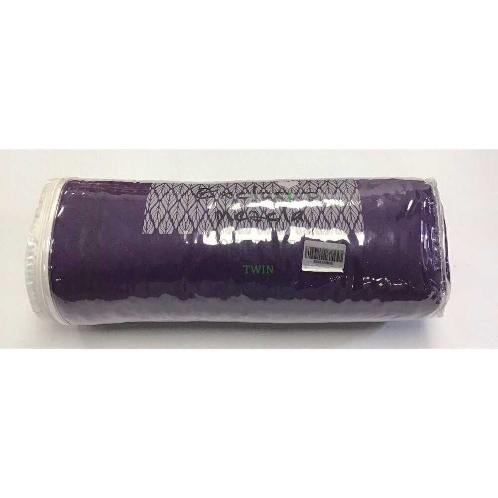 Exclusivo Mezcla Reversible Twin Quilt Bedding Set Soft 68"x88" Purple 💜